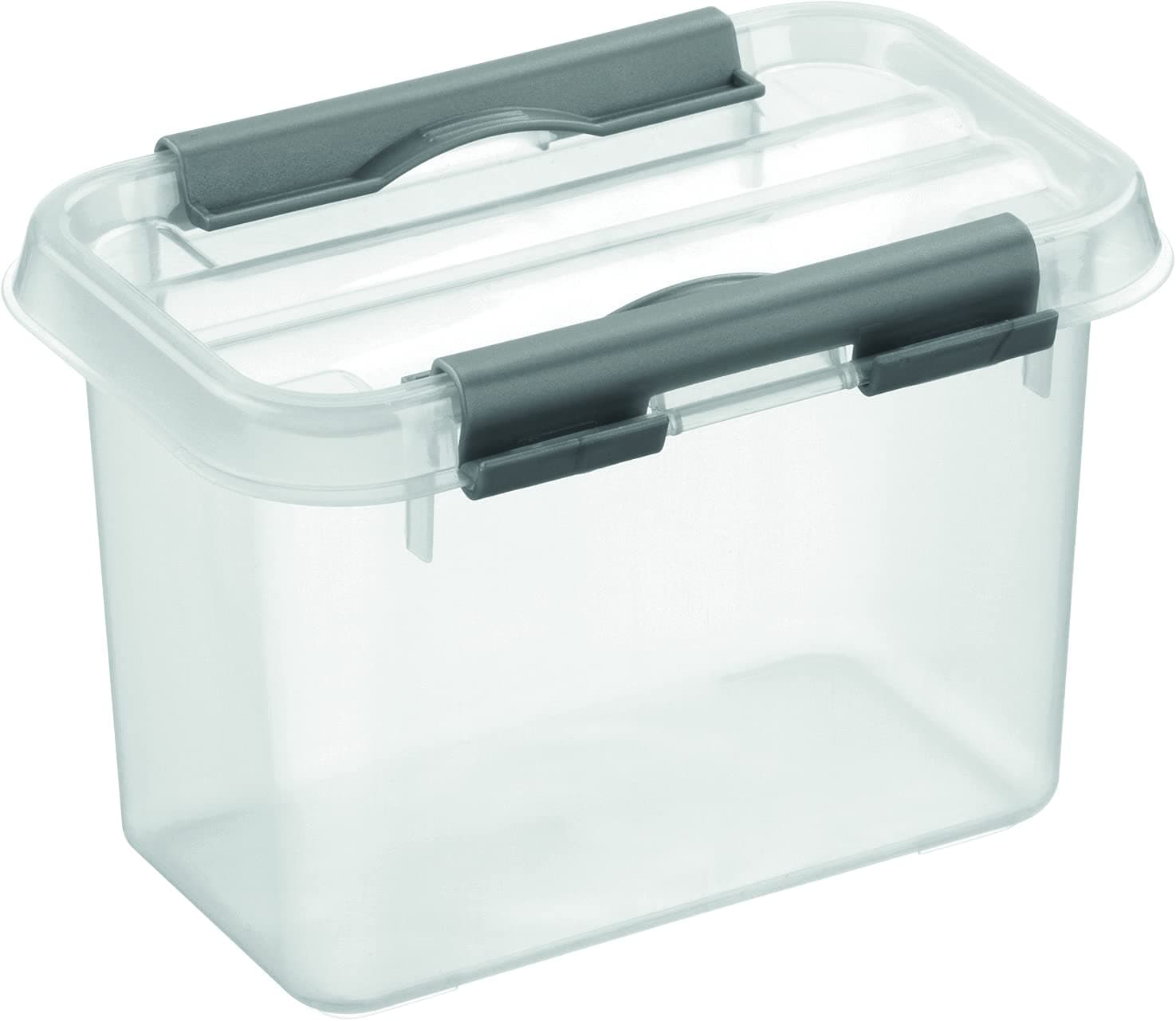 Sunware Q-Line Storage Box 0.8 Litre Transparent Colour