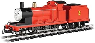 Bachmann Industries Thomas & Friends - James The Red Engine with Moving Eyes - Large "G" Scale Locomotive