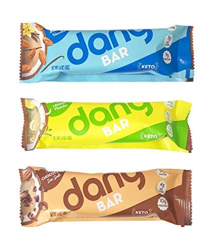 Dang Plant Based Keto Bar 1.4oz, 3 Pack (3 Variety)