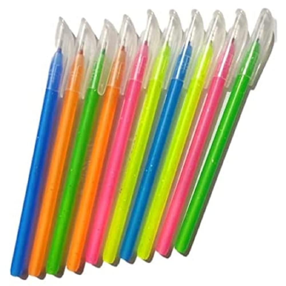 FIRST CLICK Scented Pens Non-Refillable Scented Blue Writing Ball Pens Special for Love Letter writing Pack of 10 Pcs