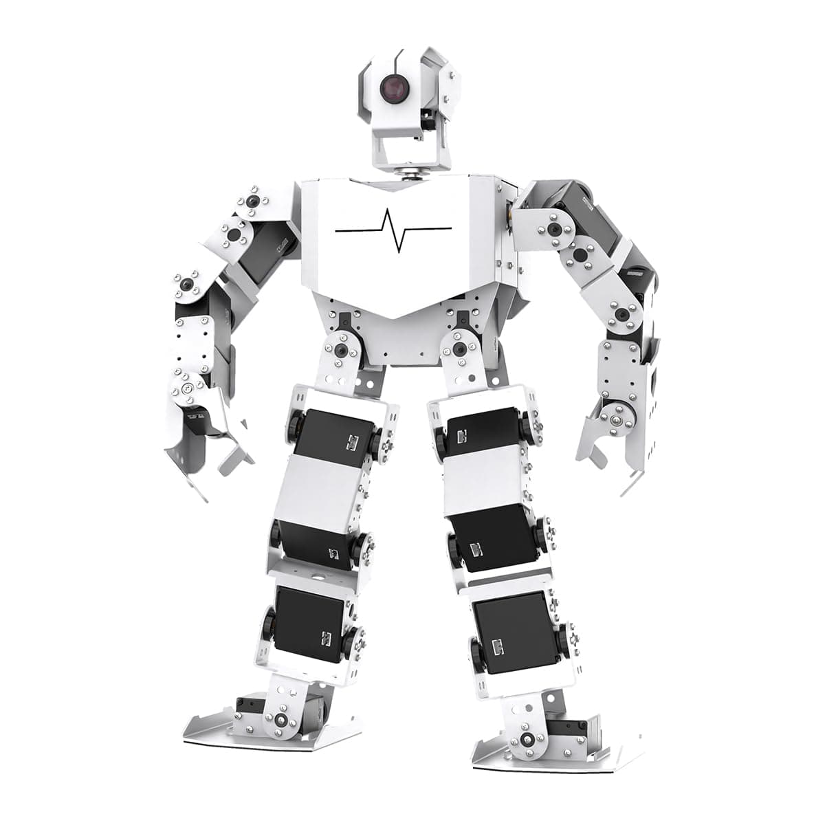 HIWONDER AIインテリジェントビジュアルヒューマノイドロボット Raspberry Pi 5 4GB搭載、ティーンと大人向けのDIYロボットキット アプリ、Pythonプログラミング、PCソフトウェア、VNCリモートデスクトップコントロールをサポート(プロキット)