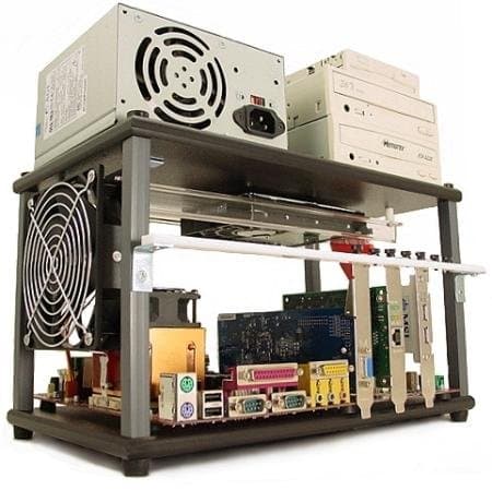 Tech Station Open Air Computer Case