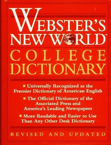 Webster's New World College Dictionary/Thumb Indexed 3rd Edition