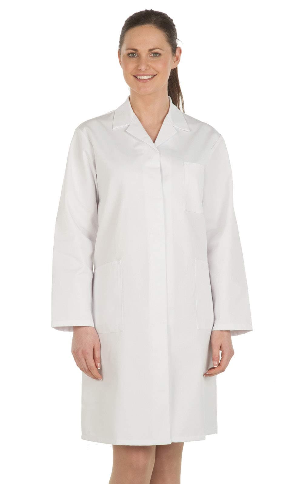 Ladies Lab Work Doctors Medical White Coat