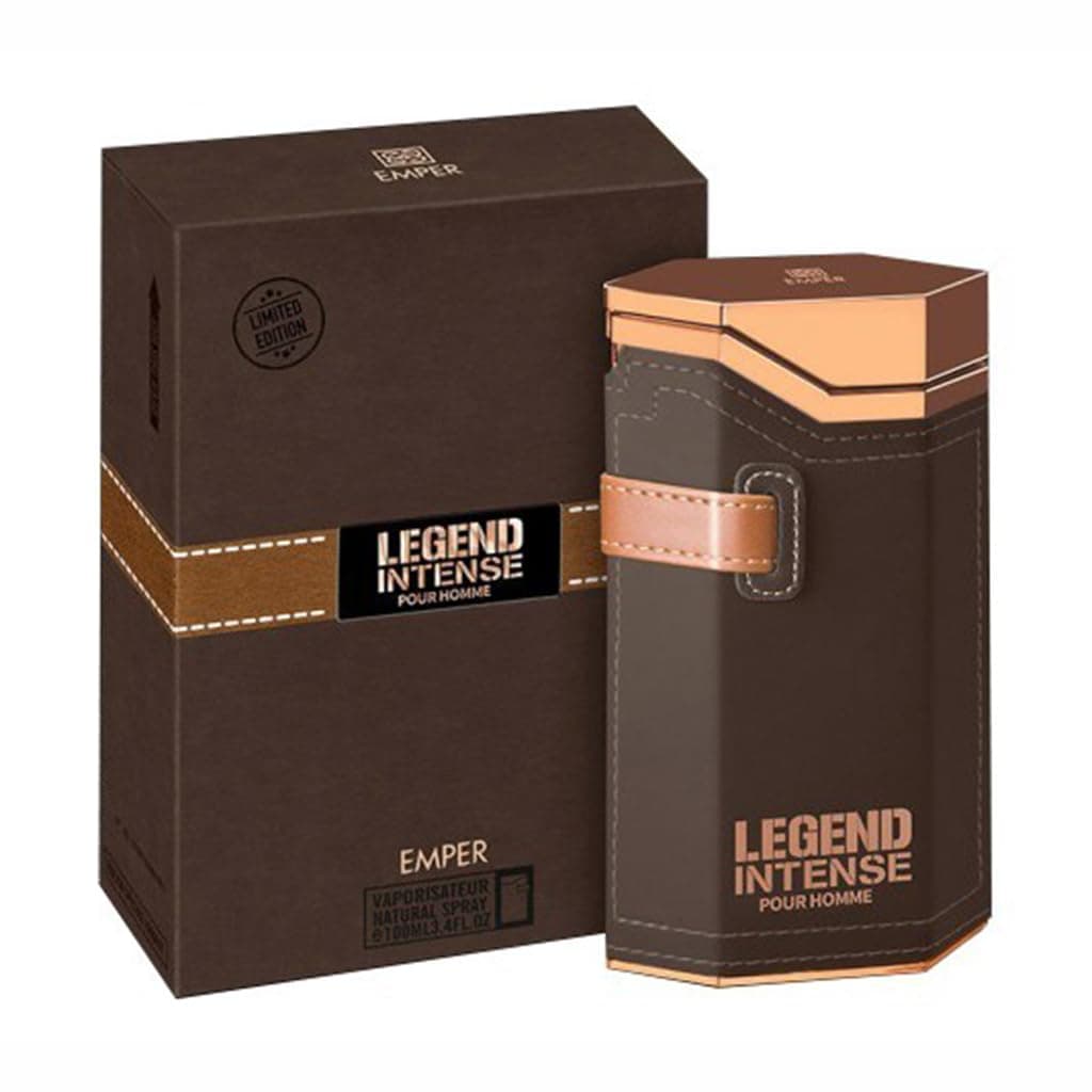Emper Legend Intense Eau de Toilette for Men, 100ML – Bold & Invigorating Fragrance, Long-Lasting Scent Perfect for Daily Wear & Special Occasions, Premium Quality Perfume