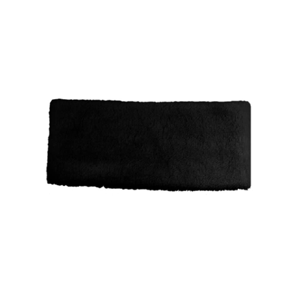 Di Prima Terrycloth Stretch Headband, Black