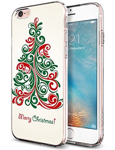 iPhone 6S Case Bumper (4.7 Inch) Hard Back Cover Apple iPhone 6 6S (2014/2015) Dancing Christmas Tree