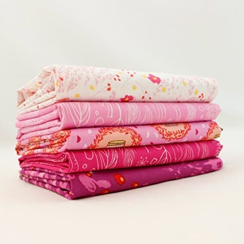 United Notions Wee Wander - Sunrise Half Yard Bundle (5 pcs) - Sarah Jane - Moda 18 x 44 inches (45.72cm x 111.76cm) fabric cuts DIY quilt fabric