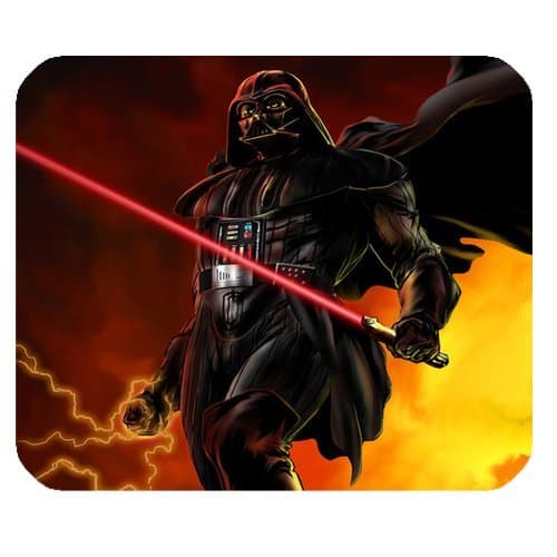 Star Wars Darth Vader Customize Standard Rectangle Black Mouse Pad Mat