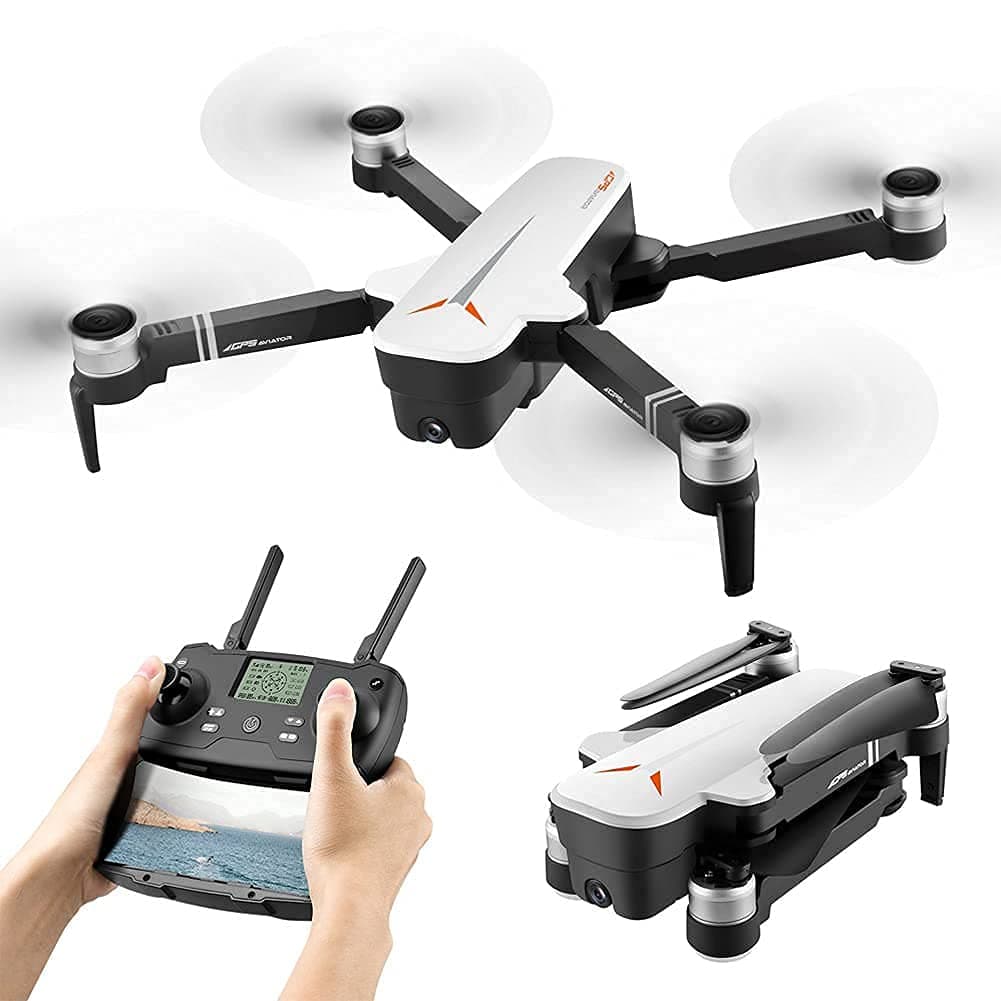 WINECO 4K EIS Drone with UHD Camera for Adults, Easy GPS Quadcopter for Beginner with 25 Mins Flight Time, Brushless Motor, 5Ghz FPV Transmission, Auto Return Home, Follow Me And Anti-Sh