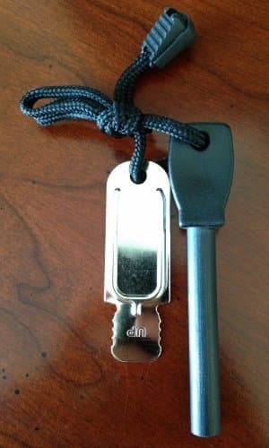 Swedish Firesteel Fire Starter - Army Model - Black