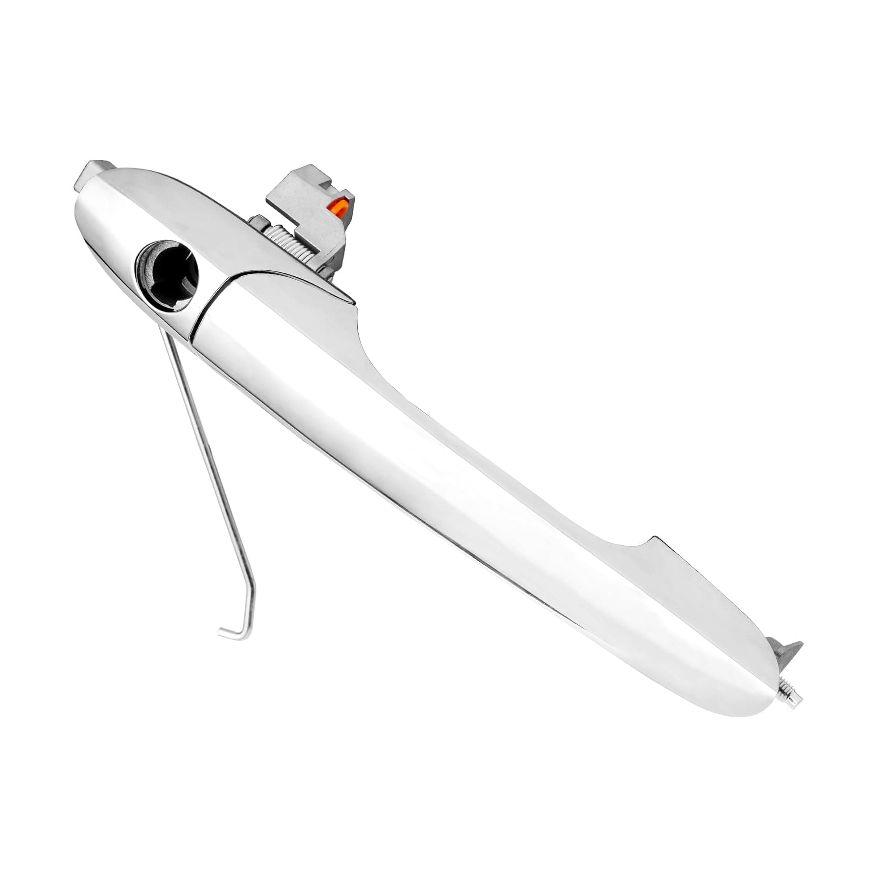 Door Handle Right Handle Driver Side - Compatible with Fiat 500 2007-2016, Abarth 500 595 695 2008-2016 - Replace# 735592012, 735485872