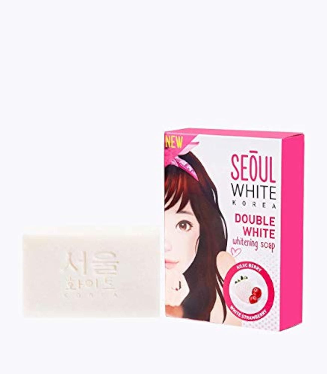 Korea Double White Whitening Soap