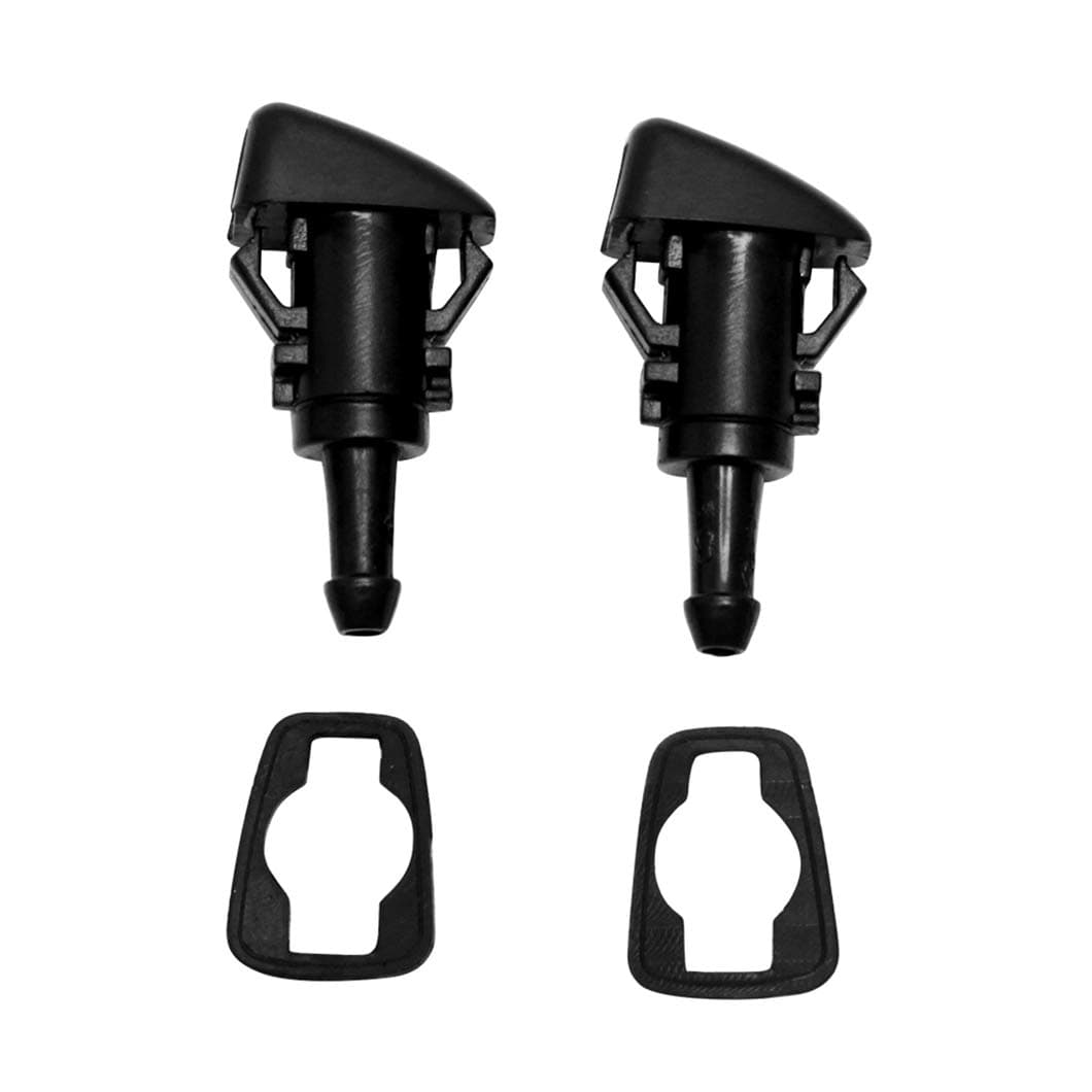 ZHParty 2 Pcs Front Windshield Washer Nozzle Wiper Spray Jet Kit fit for 2004-2009 Dodge Durango, Chrysler Aspen, 2001-2005 Dodge Neon - Replaces OEM # 55077460AA, 5116088AA