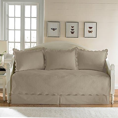 Matelasse Daybed Bedding Set (Taupe)