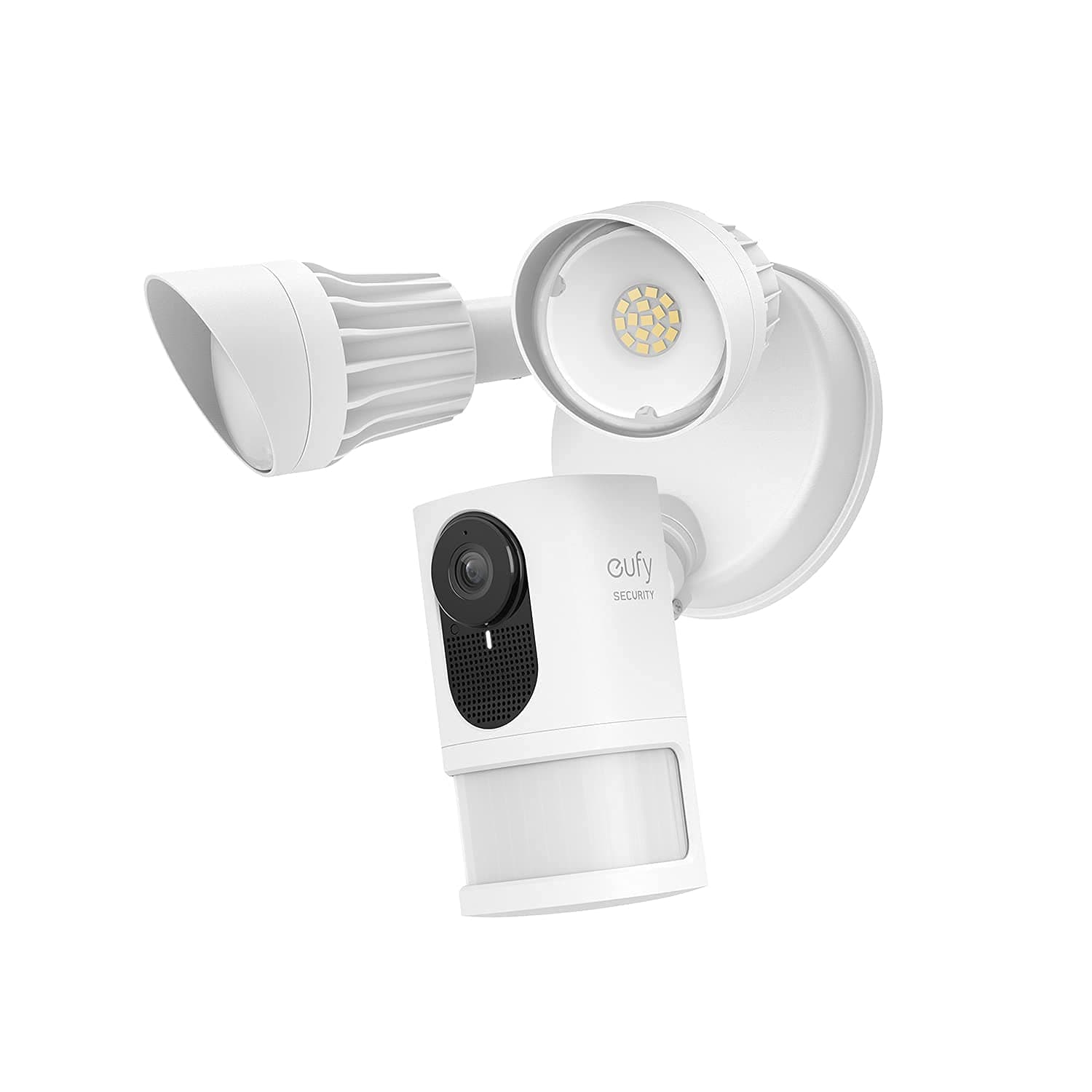 eufy Security Floodlight Camera E220, 2K, No Monthly Fees, 2000 Lumens, Weatherproof, Built-in AI, Non-Stop Power (Existing Outdoor Wiring Required, Weatherproof Junction Box Included)