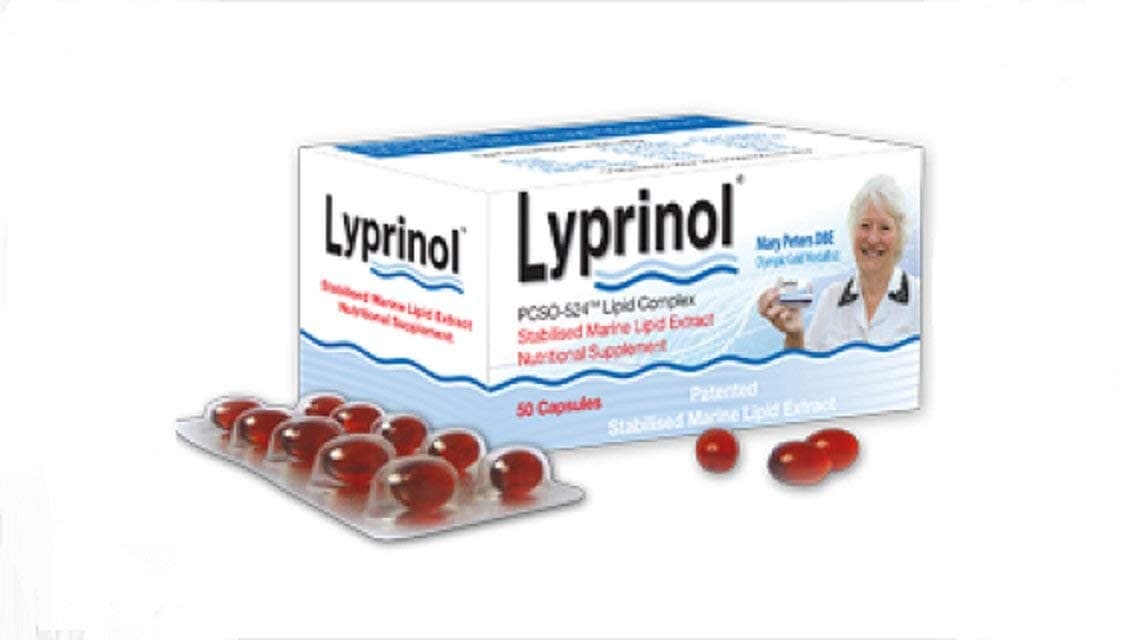 Lyprinol 60 Capsules - Making Aching Joints and Stiffness a thing of the past