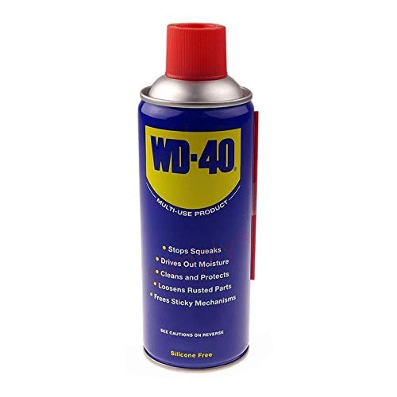 WD-40 Multi-Use 330ml Spray Aerosol Can All-Purpose Lubricant, Cleans Rust, for Home & Workshop Use