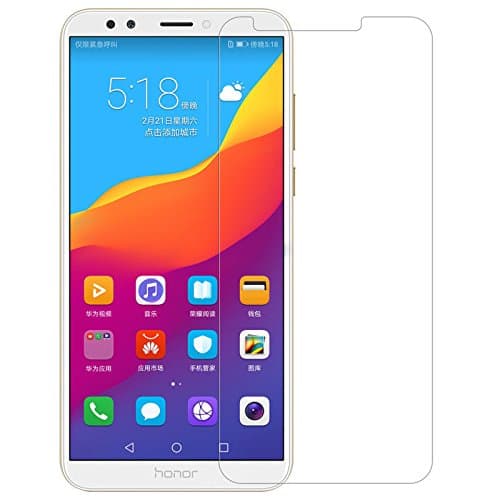 [2 Packs] Huawei Honor 7C Screen Protector, Huawei Honor 7C Tempered Glass Screen Protector,Anti-Scratch HD Clear Screen Guard for 5.99'' Huawei Honor 7C