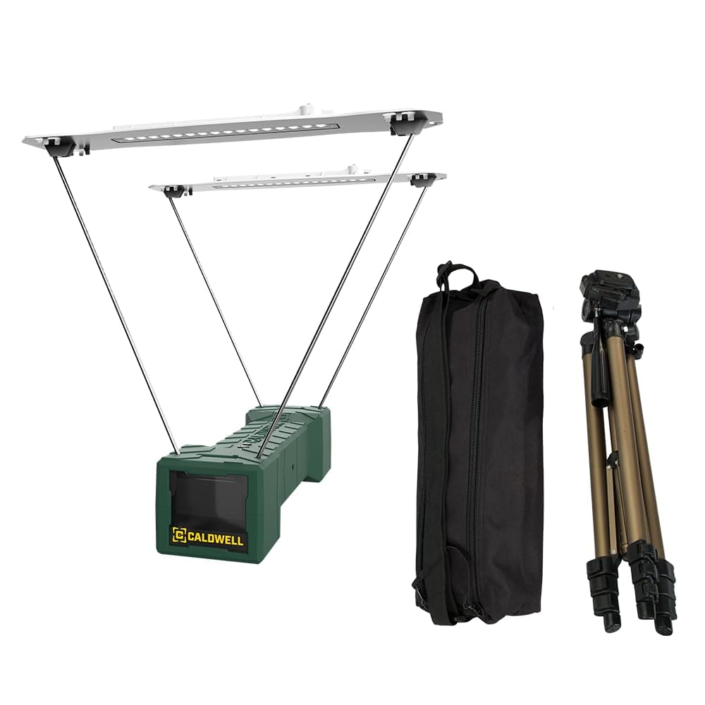 Ballistic Precision Chronograph Kit, MPS and FPS Reading with Adjustable Tripod, LED Light Kit, and Carry Case for Shot Velocity Testing on Firearms, Archery, Airgun, and Paintball