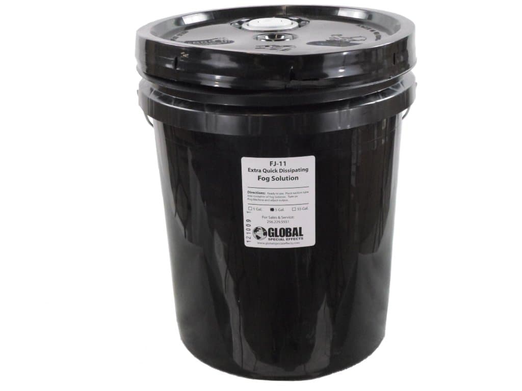 Extra Quick Dissipating Fog Fluid by Global Special Effects (5 Gallon)