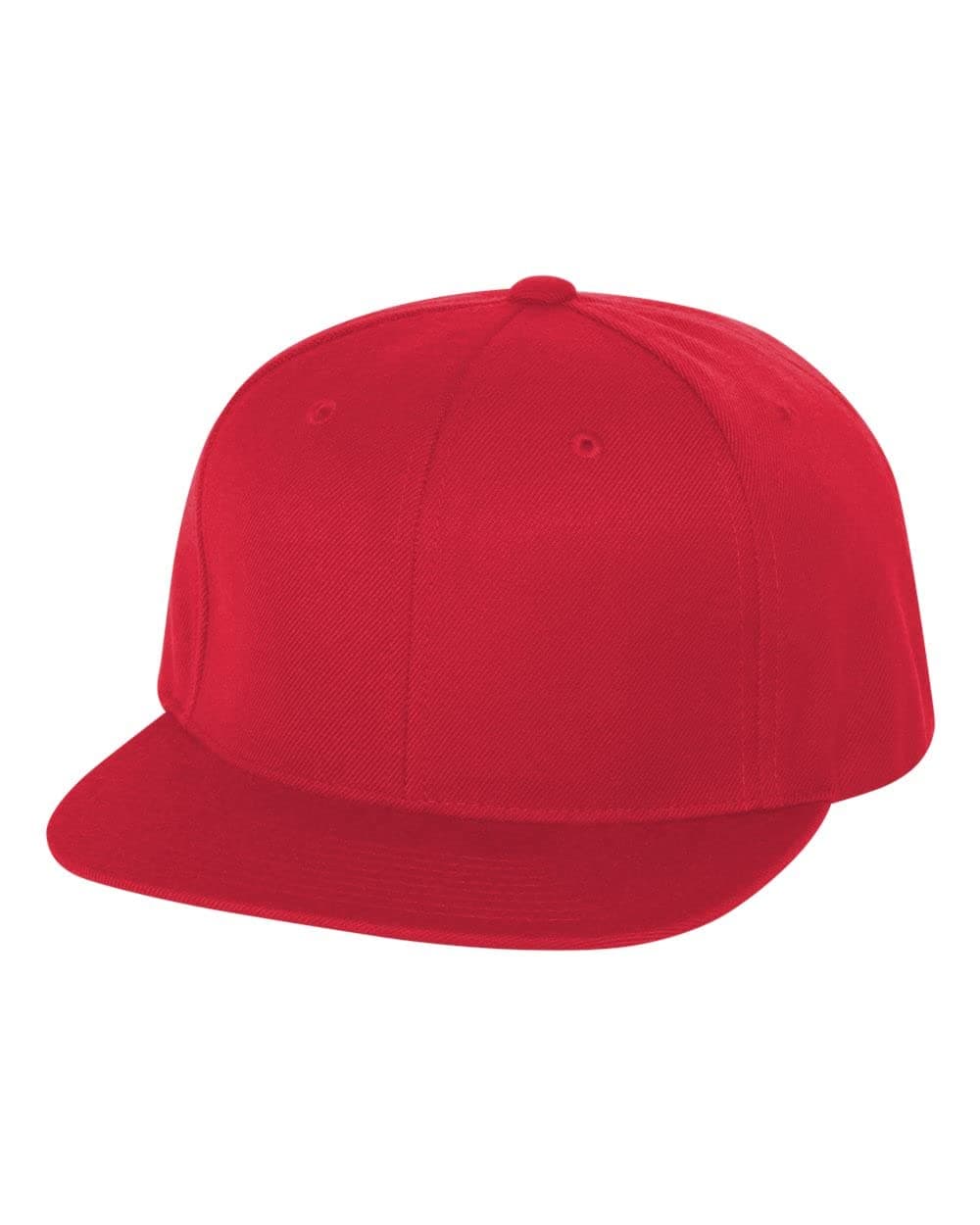 6-Panel Structured Flat Visor Classic Snapback (6089)