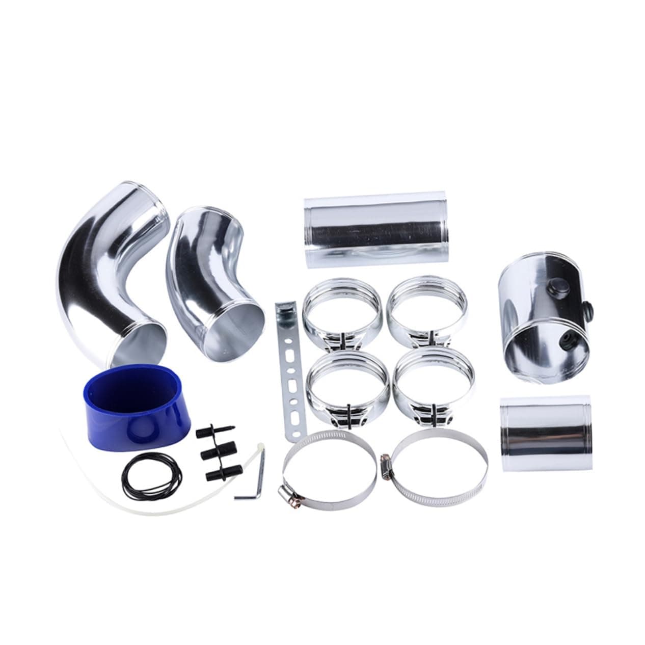 SUPVOX Cold Air Intake Filter System 1 Set car kit Car 76mm Air Intake Filter Cold Air Intake Filter System Aluminum Alloy Intake Filter induction combination hose, HNLO2129M104I2