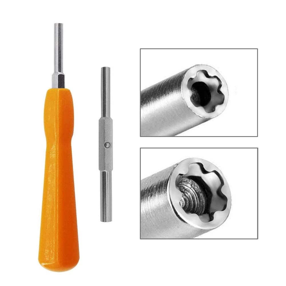 Gamebit Screwdriver, 4.5mm 3.8mm Gamebit Screwdriver,Double-End Bit Security Gamebit Screwdriver Kit For Opening NES,SNES,N64,GameBoy,GameCube,Virtual Boy,Sega,Nintendo Consoles,Game Cartridges