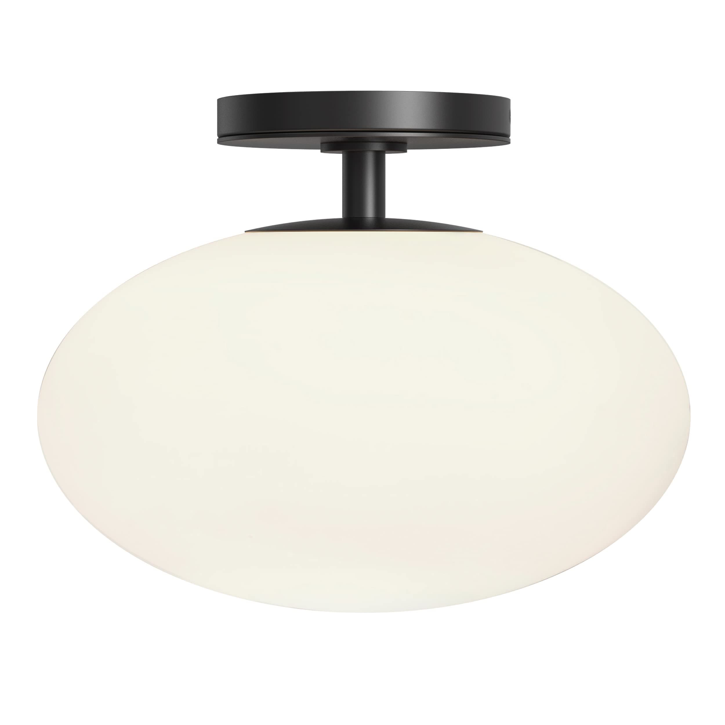 Astro Zeppo Ceiling Bathroom Ceiling Light - IP44 Rated - (Matt Black), E27/ES Lamp, Designed in Britain - 1176017-3 Years Guarantee