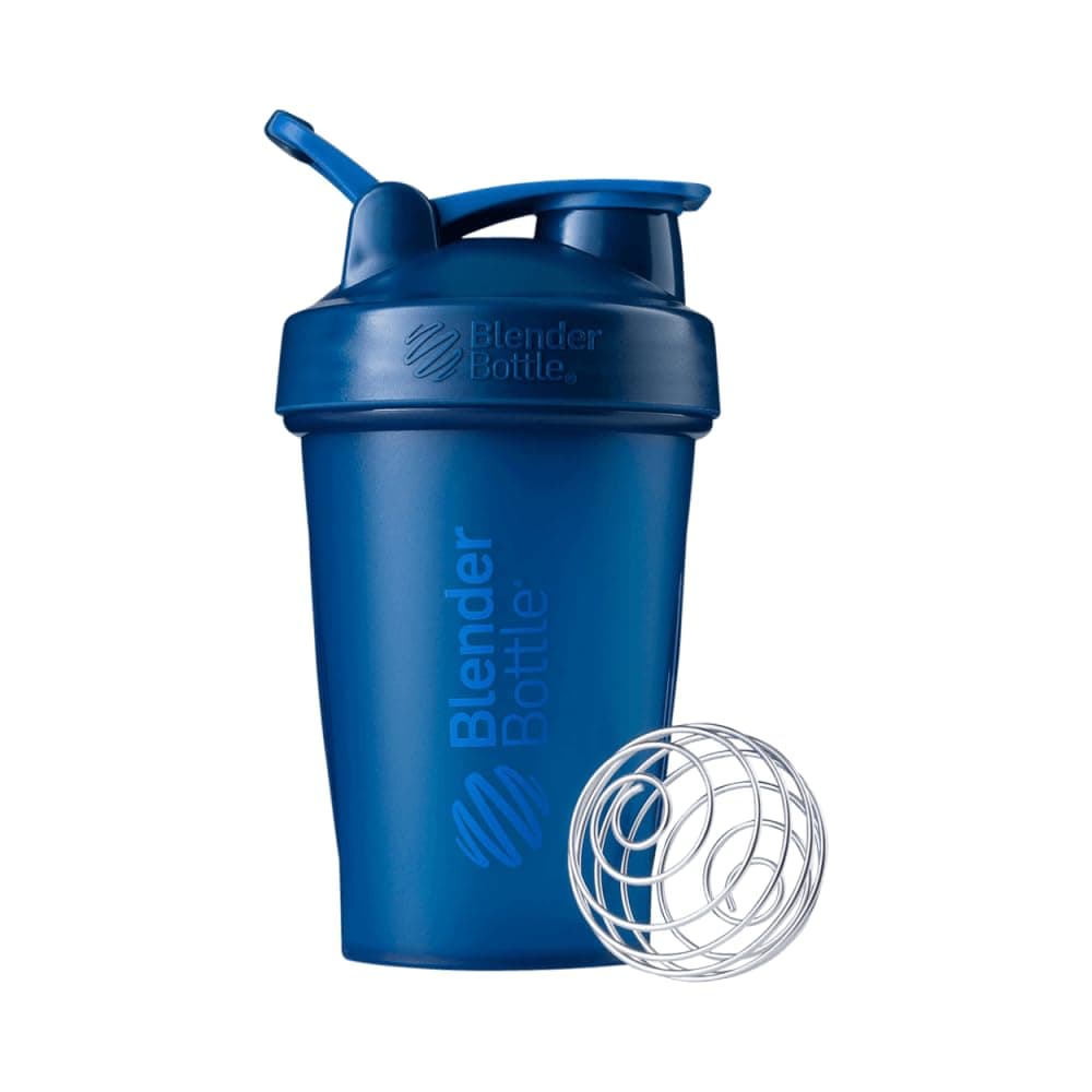 BlenderBottle Classic Loop Shaker cup / Diet Shaker / Protein Shaker with Blenderball 590ml capacity, scales up to 400ml - Navy