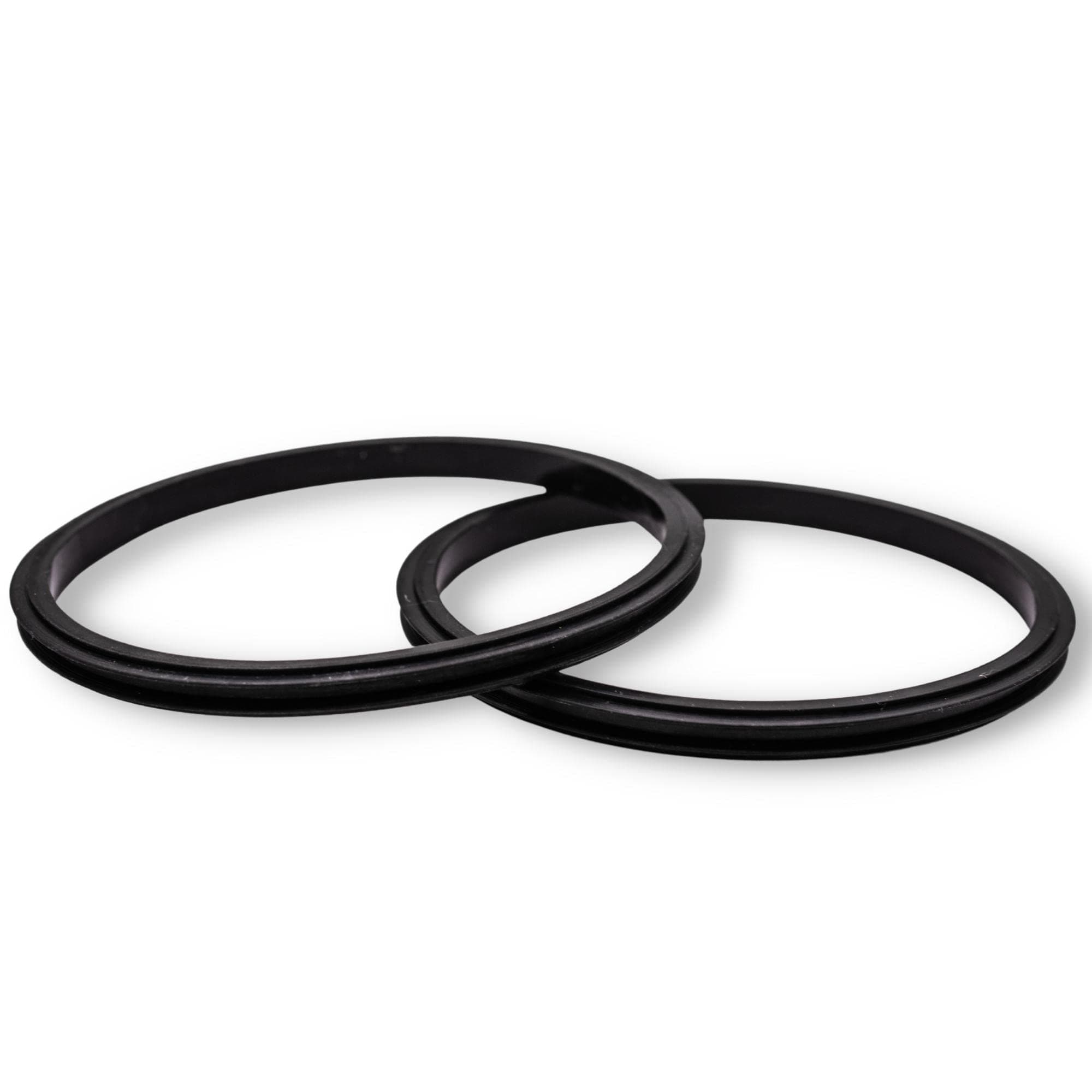 2 Pack New Replacement Black Rubber Lid Gaskets/Seals for 10, 12, 16, and 20 oz Insulated Stainless Steel Tumblers Such As Yeti Ozark Trail RTIC Mossy Oak