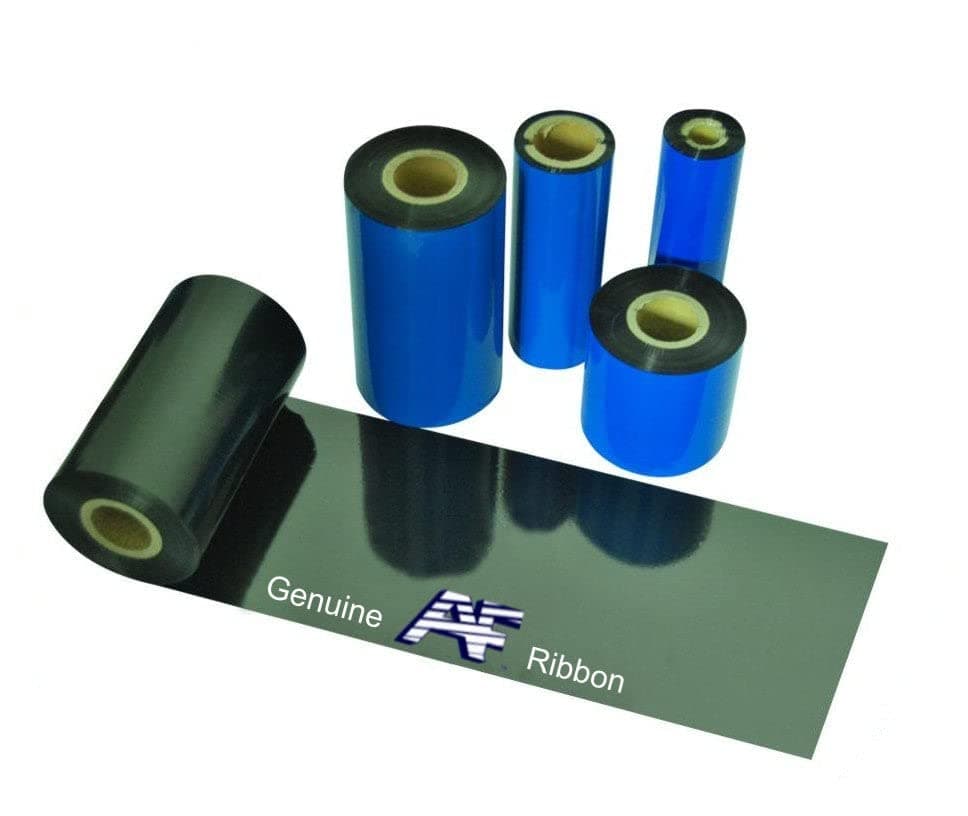 Accurate Films Thermal Transfer Ribbon for Datamax Printer, Case of 36, 2.36" x 1,181' (60mm X 360m), 1" Core, Black. Multi Purpose Resin Enhanced Wax Ribbon for Label, Tag & Barcode Printing.