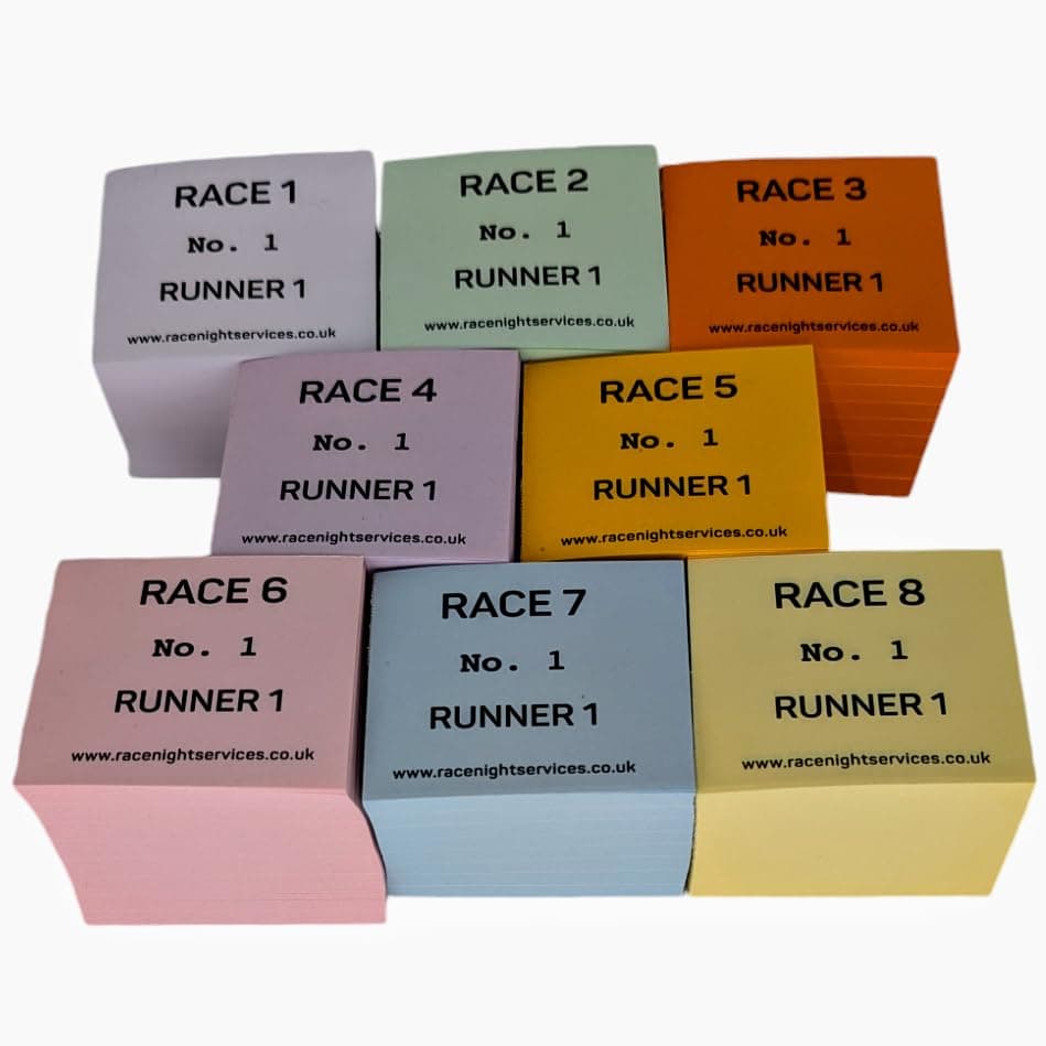 Race Night Betting Tickets