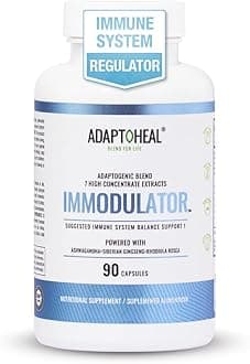 ADAPTOHEAL - Immodulator - Adaptogenic Supplement for Well-Being, with Ginseng, Ashwagandha, Reishi Mushroom - Supports Stress Response, Mood Balance and Immune System Function (90 Capsules/700 mg)