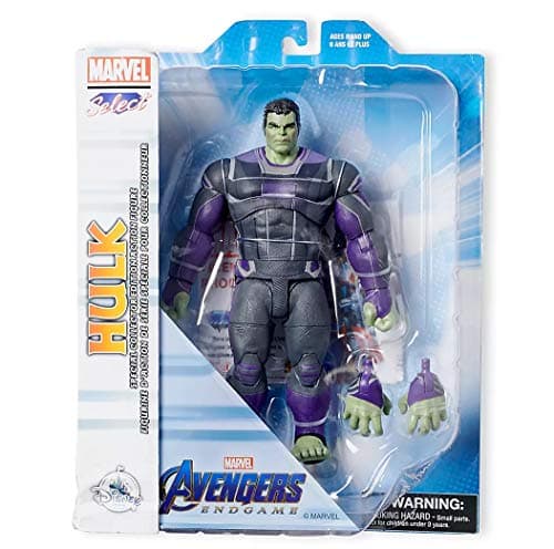 Figures Hulk Collector Edition Action Marvel Select by Diamond – 9'' – Marvel's Avengers: Endgame