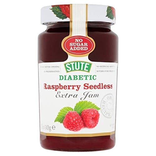 Stute Diabetic No Added Sugar Raspberry Seedless Jam - 430g