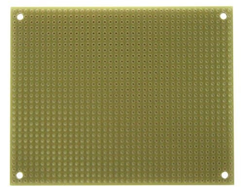 ST2 StripBoard, Uncut Strips, 1 Sided PCB, Size 2 = 100 x 80mm (3.94 x 3.15in)