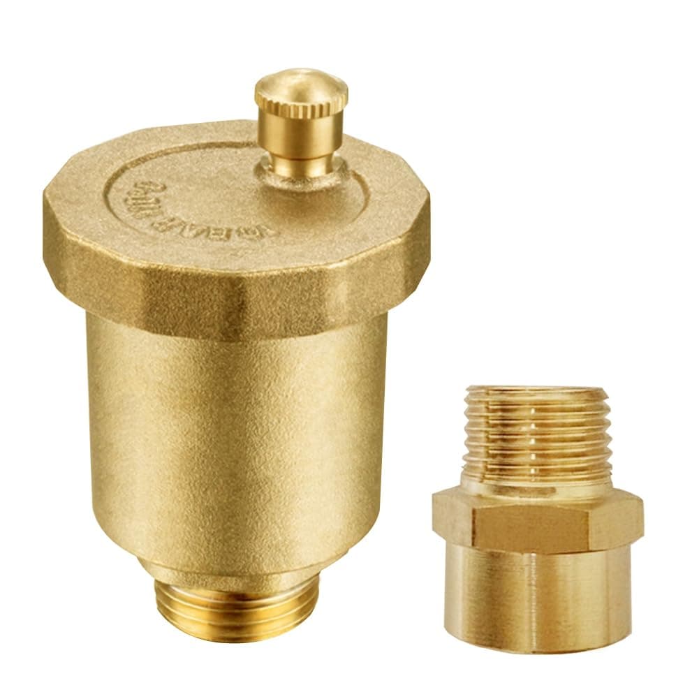 Brass 1/2" NPT Male Air Vent Valve Automatic Float Valve Air Release Air Bleeder Valve