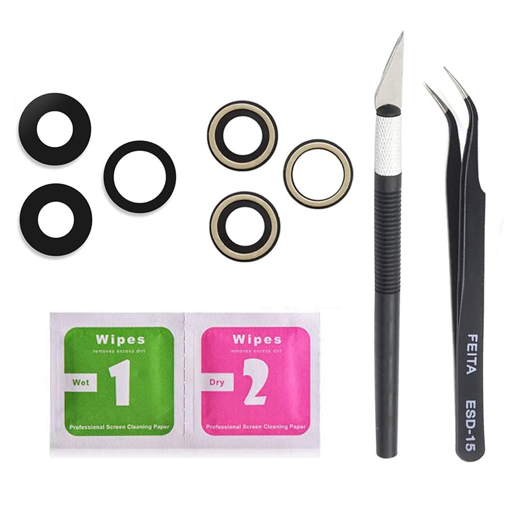 OEM Original Back Rear Camera Lens Glass Replacement for iPhone 11 and iPhone 11 Pro and iPhone 11 Pro Max with Reparing Tool