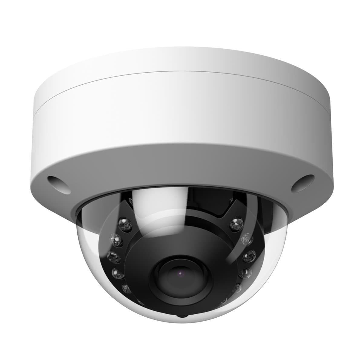 Security Network Camera, PoE(Power Over Ethernet) IP Dome Camera HD 1080P 2 Megapixels Support H.265 ONVIF IR Night Vision IP67 Weatherproof Outdoor Indoor (2.0MP)