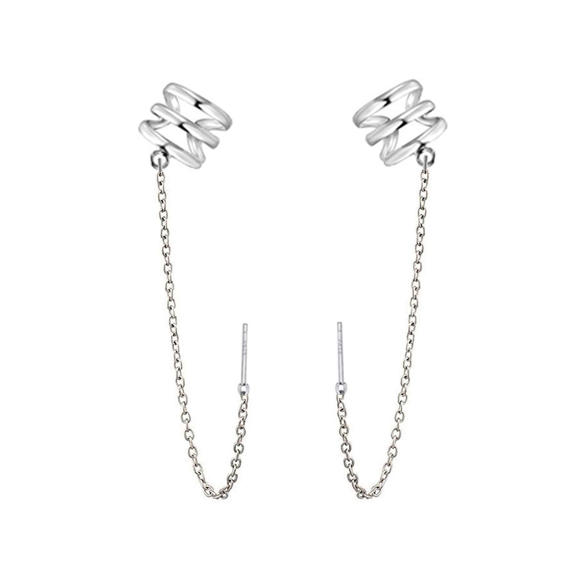Cuff Earrings Chain