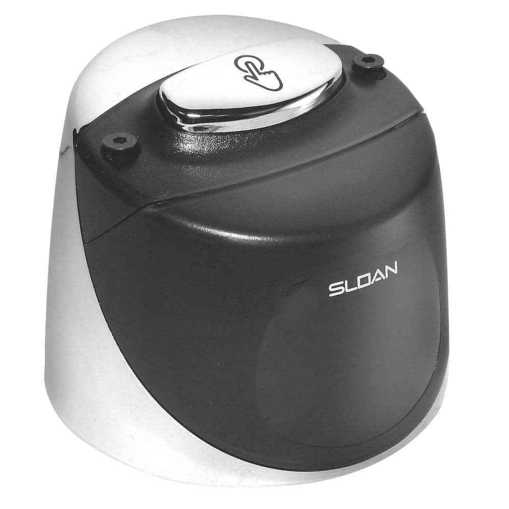 Sloan EBV-142-A Single Flush Cover Assembly - For use with Sloan G2 & ECOS Sensor Water Closet Flushometers - Includes Cover, Push-Button, Screws and Lens - Original OEM Parts, 0325168