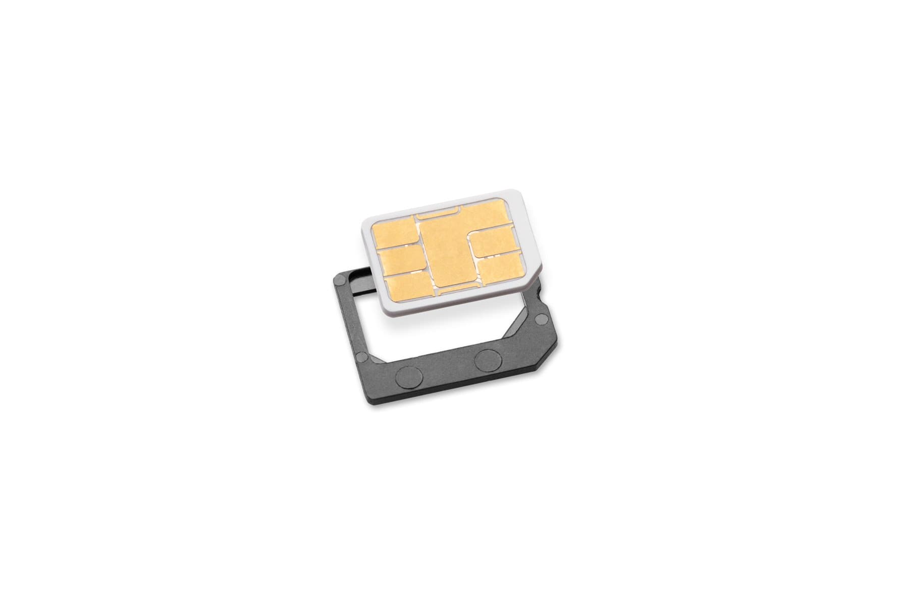 999765-SNCA Nano SIM to Micro SIM Card Adapter - Retail Packaging - Gray