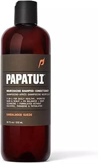 Nourishing Shampoo+Conditioner 2-in-1 Sandalwood Suede, Brown