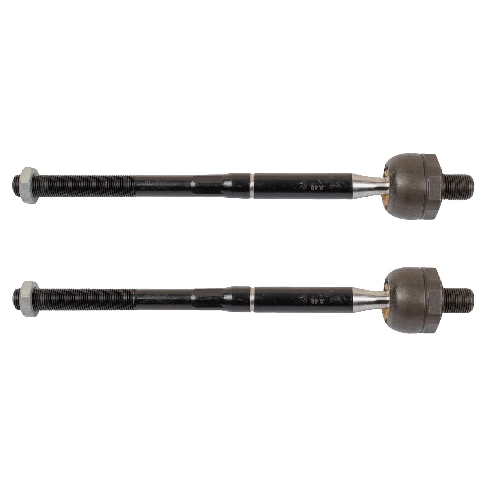 TRQ Front Inner Tie Rod Driver and Passenger Side Compatible with 2015-2022 Ford Mustang