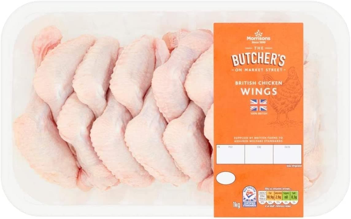 Morrisons British Chicken Wings 1kg