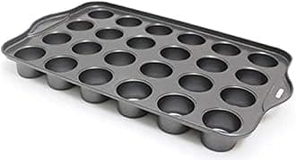 Nonstick Mini Cheesecake Pan (24), black