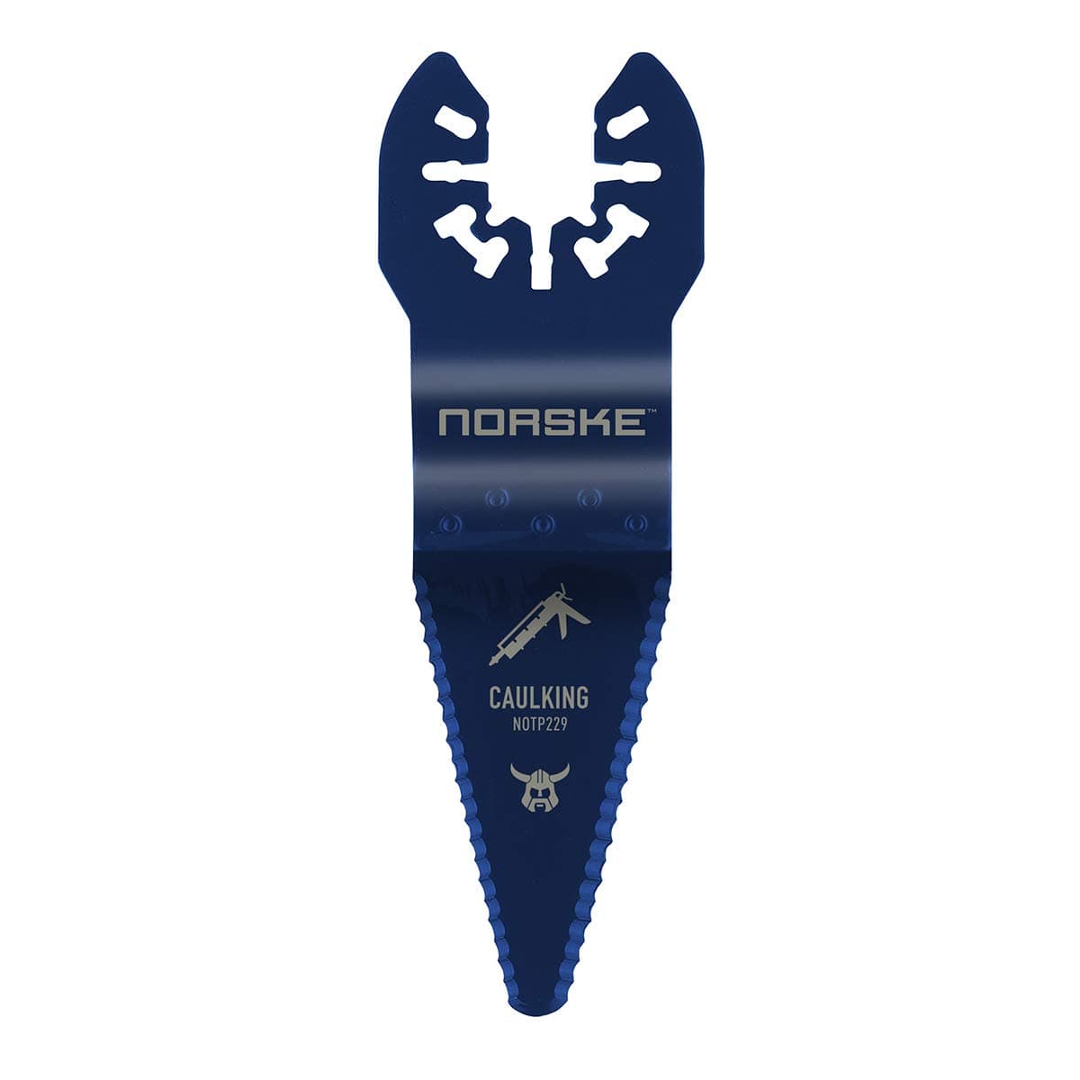 Norske Tools NOTP229 Caulking Scraper Oscillating Multi Tool Accessory Blade for Removing Sealants