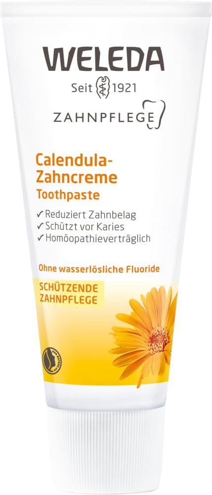 Calendula Toothpaste, 2.5 Ounce (Pack of 2)