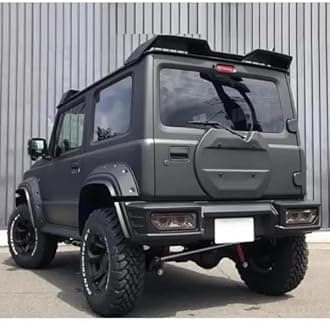 Rear Wald Style ABS Spoiler for Maruti Suzuki Jimny 2023 - Car Accessories - Glossy Black